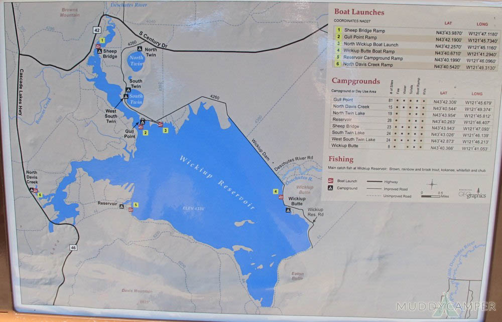 map-of-wickiup-reservoir